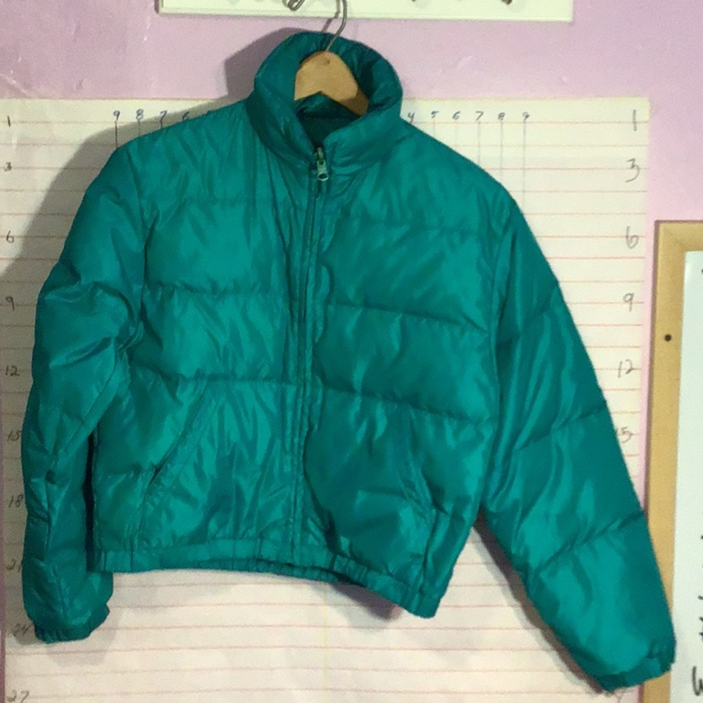 SUNSET DESIGNS boy’s coat Large green